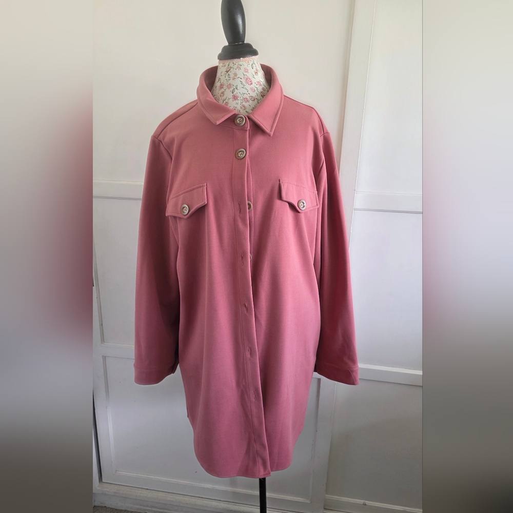 Nwt FANINI MAUVE JACKET SIZE LARGE